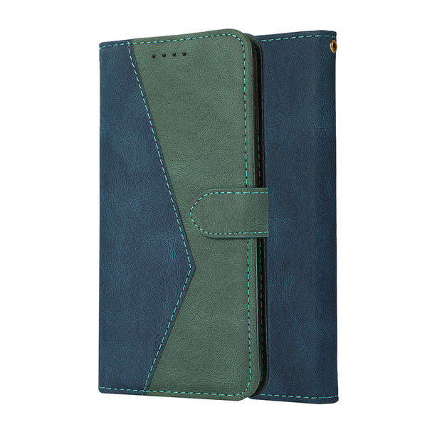 Navy/Green Wallet Case (iPhone 14 Pro Max)