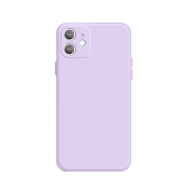 Matte Pastel Purple Soft Case (iPhone 12)