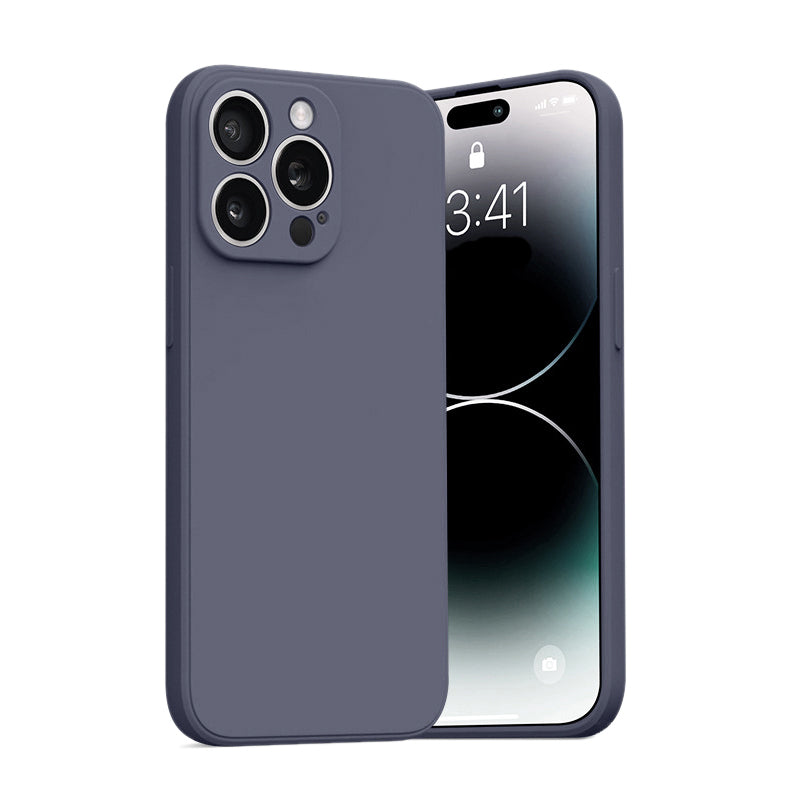Matte Lavender Grey Soft Case (iPhone 15 Pro Max)