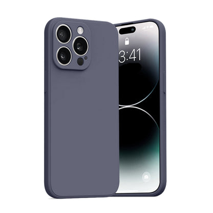 Matte Lavender Grey Soft Case (iPhone 15 Pro Max)