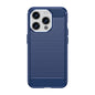 Navy Brushed Metal Case (iPhone 15 Pro)