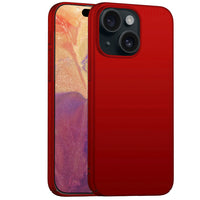 Metallic Red Hard Case (iPhone 15)