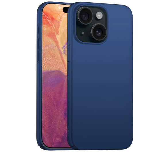 Metallic Navy Hard Case (iPhone 15 Plus)