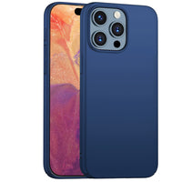 Metallic Navy Hard Case (iPhone 15 Pro)