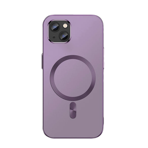 Purple MagSafe Soft Case (iPhone 15 Plus)