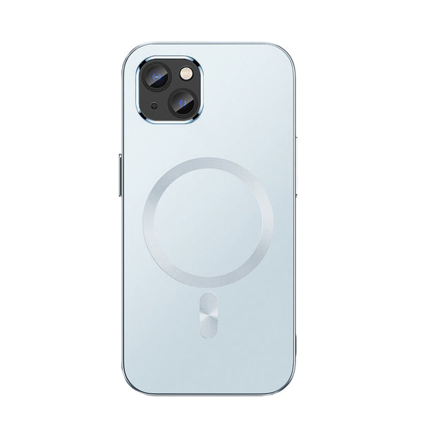 Pastel Blue MagSafe Soft Case (iPhone 15 Plus)