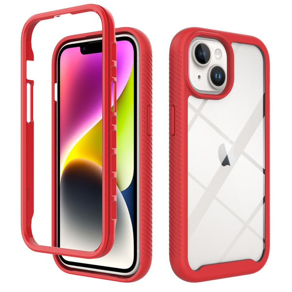 Red Guardian Clear Case (iPhone 15)