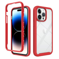 Red Guardian Clear Case (iPhone 15 Pro)