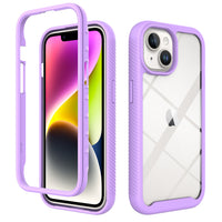 Purple Guardian Clear Case (iPhone 15)