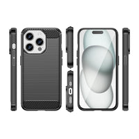 Navy Brushed Metal Case (iPhone 16 Pro Max)