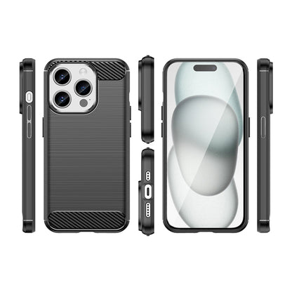 Black Brushed Metal Case (iPhone 16 Pro)