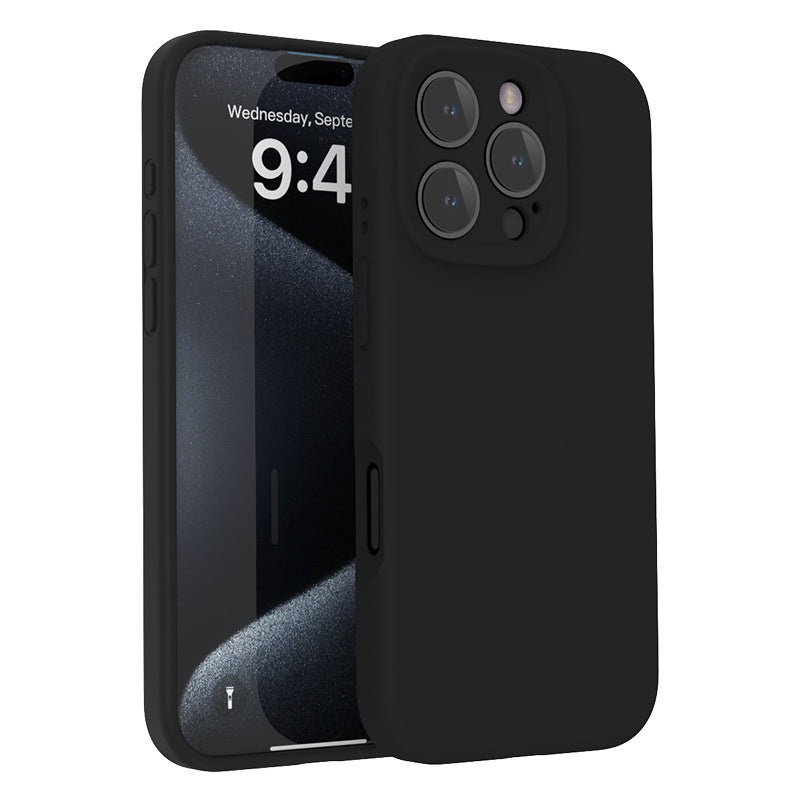 Matte Black Soft Case (iPhone 16 Pro Max)