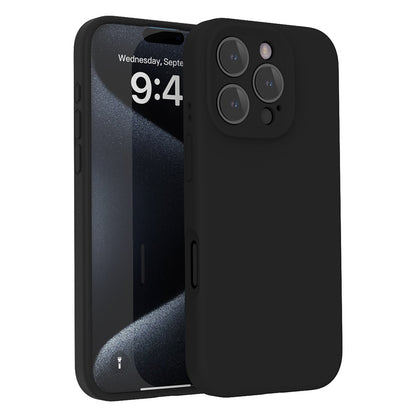 Matte Black Soft Case (iPhone 16 Pro Max)