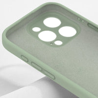 Matte Mint Blue Soft Case (iPhone 16 Pro)