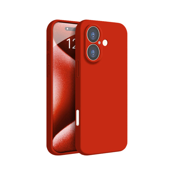 Matte Red Soft Case (iPhone 16 Plus)