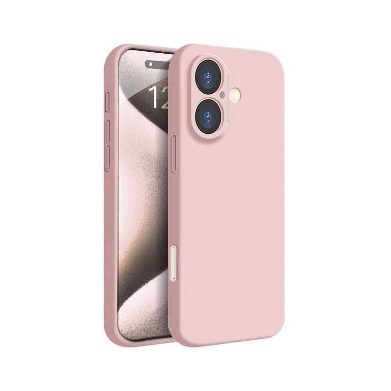Matte Pink Soft Case (iPhone 16) – PANDACO