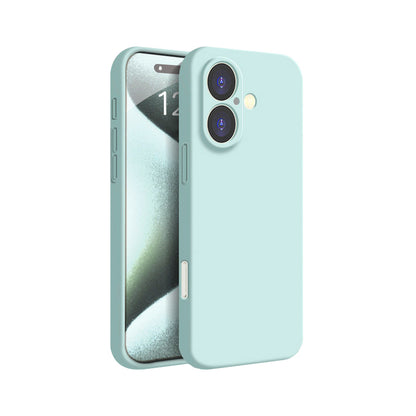 Matte Mint Blue Soft Case (iPhone 16 Plus)