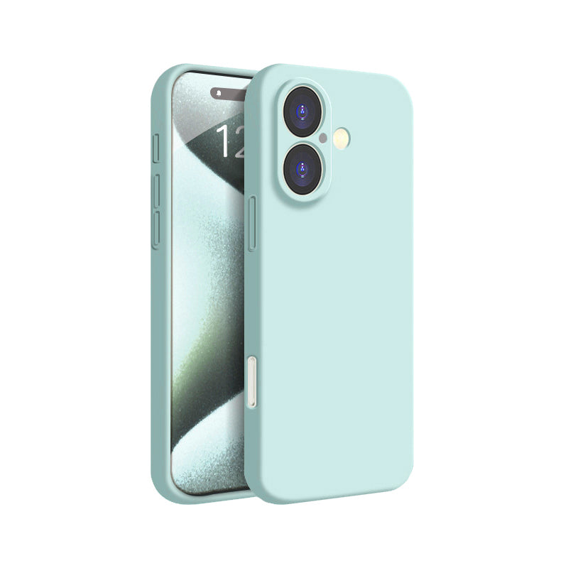 Matte Mint Blue Soft Case (iPhone 16)