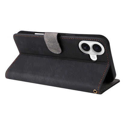 Black Wallet Case (iPhone 17)