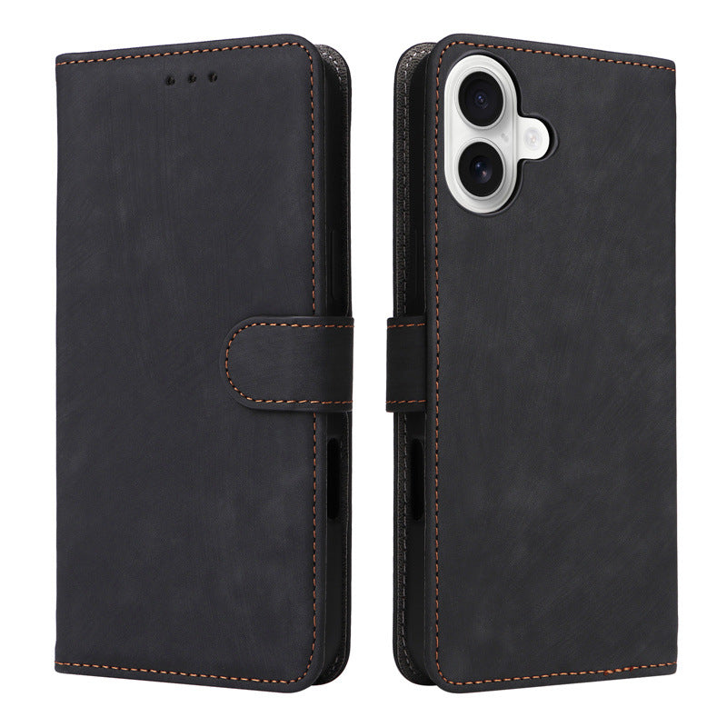 Black Wallet Case (iPhone 16)