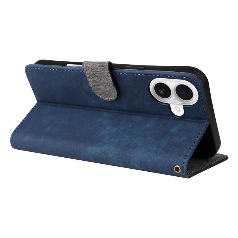 Navy Wallet Case (iPhone 16)