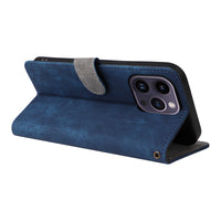 Navy Wallet Case (iPhone 16 Pro Max)