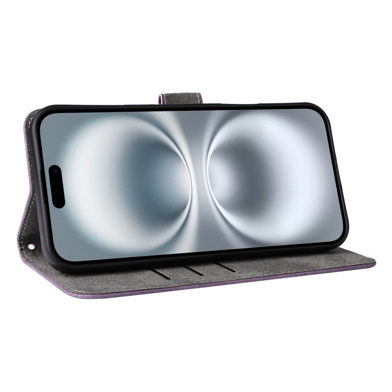 Purple Wallet Case (iPhone 16)