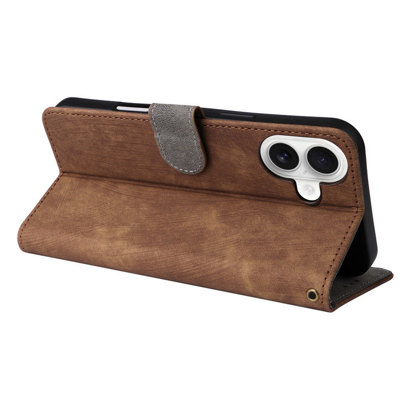 Brown Wallet Case (iPhone 17)