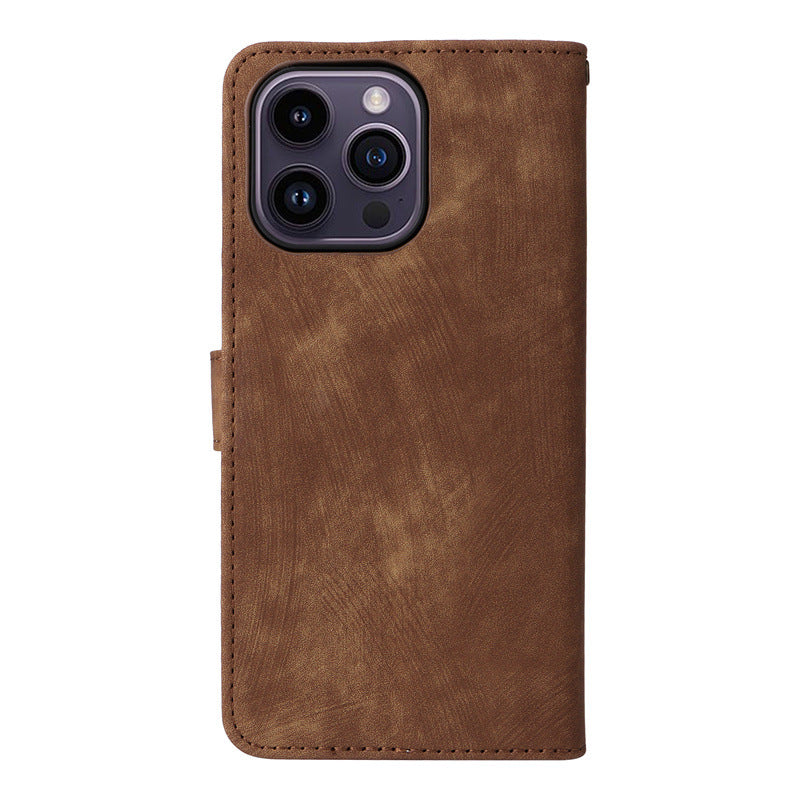 Brown Wallet Case (iPhone 16 Pro Max)