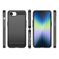 Red Brushed Metal Case (iPhone 16e)