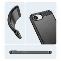 Red Brushed Metal Case (iPhone 16e)