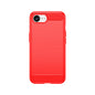 Red Brushed Metal Case (iPhone 16e)