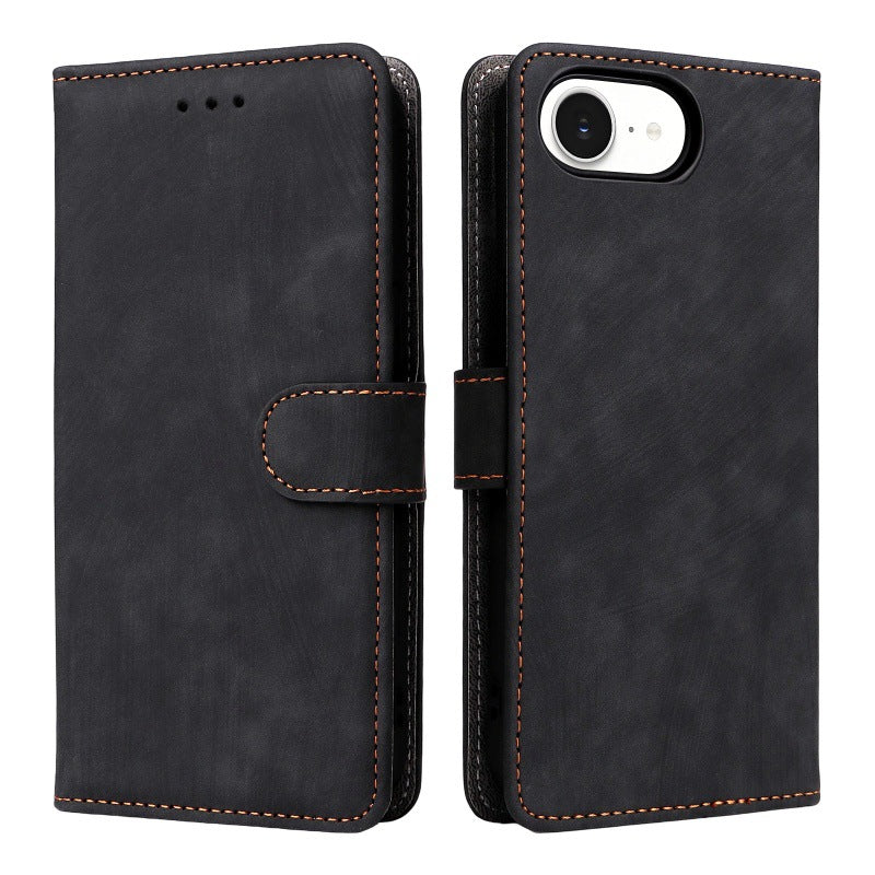 Black Wallet Case (iPhone 16e)