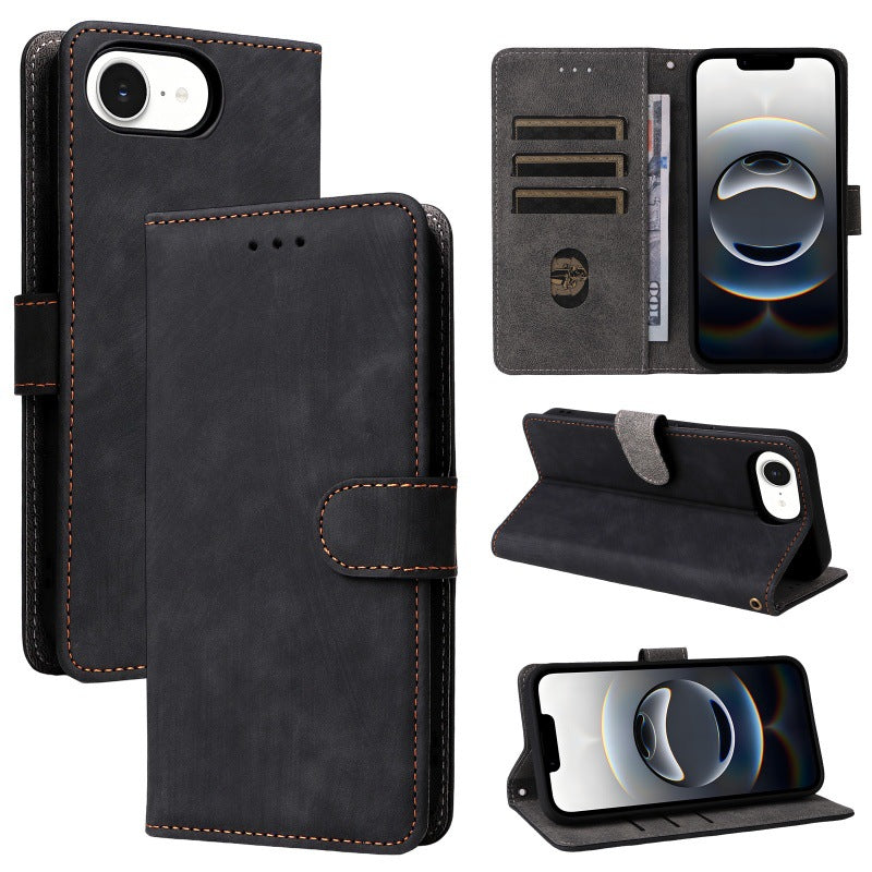 Black Wallet Case (iPhone 16e)