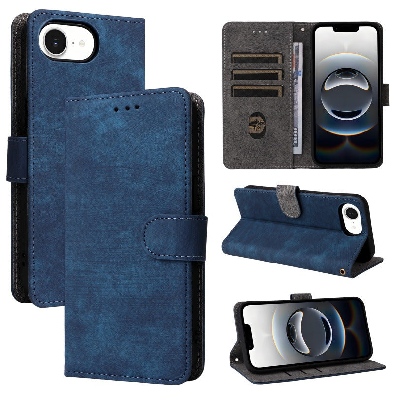 Navy Wallet Case (iPhone 16e)