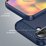 Navy Brushed Metal Case (iPhone 17)