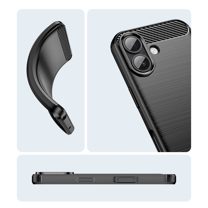 Navy Brushed Metal Case (iPhone 17)