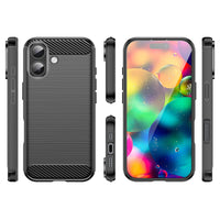 Navy Brushed Metal Case (iPhone 17)