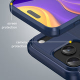 Navy Brushed Metal Case (iPhone 17 Pro)
