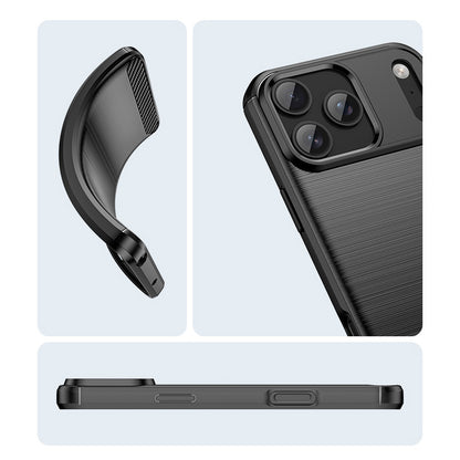 Navy Brushed Metal Case (iPhone 17 Pro Max)