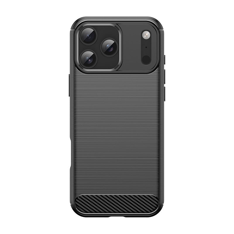Black Brushed Metal Case (iPhone 17 Pro)