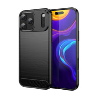 Black Brushed Metal Case (iPhone 17 Pro)