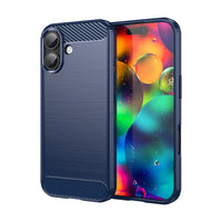 Navy Brushed Metal Case (iPhone 17)