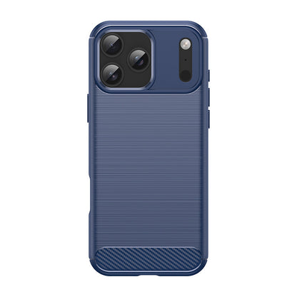 Navy Brushed Metal Case (iPhone 17 Pro Max)