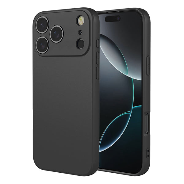 Matte Black Soft Case (iPhone 17 Pro)