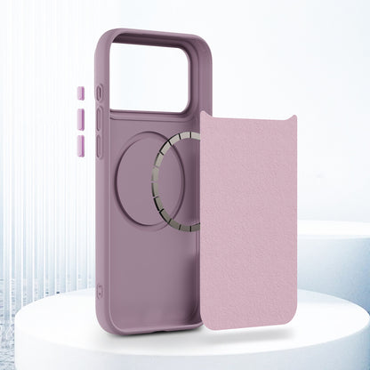 Mint Faux Leather MagSafe Case (iPhone 17 Pro)