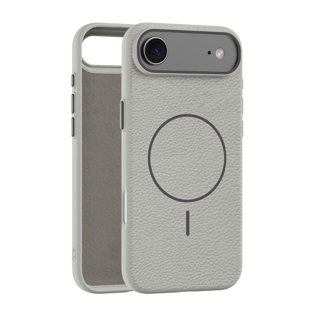 Grey Faux Leather MagSafe Case (iPhone Air)