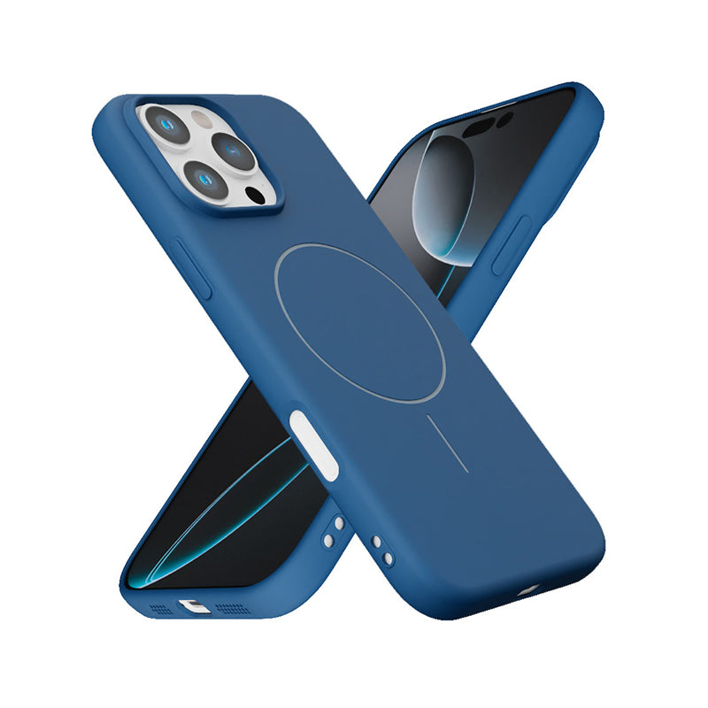 Navy MagSafe Case (iPhone 16 Pro Max)