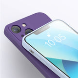 Matte Lavender Grey Soft Case (iPhone 13 Mini)