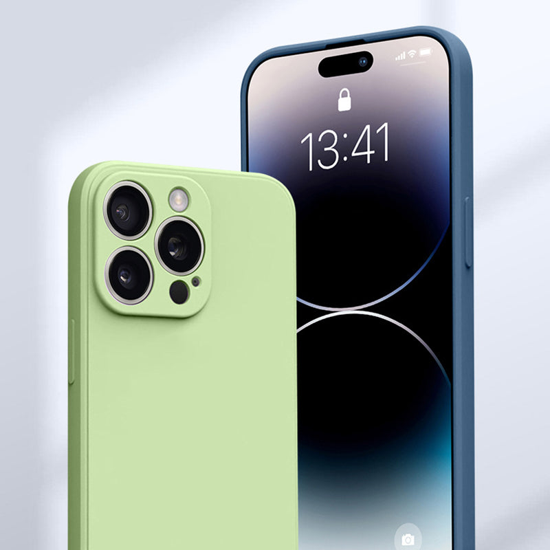 Matte Mint Blue Soft Case (iPhone 16 Pro Max)
